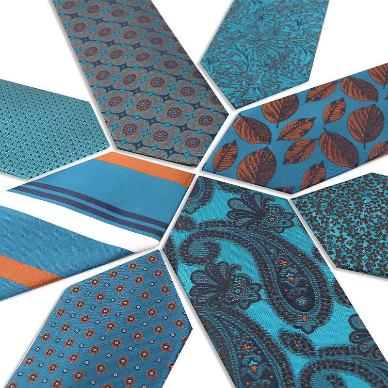 Cravatta da uomo Business Lake Blue Series