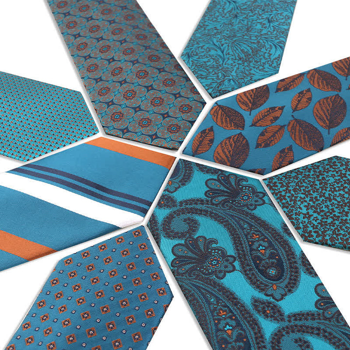 Cravatta da uomo Business Lake Blue Series