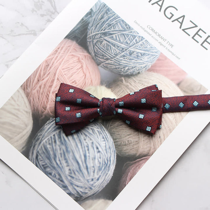 Papillon da ballo con stampa floreale multi-stile da uomo