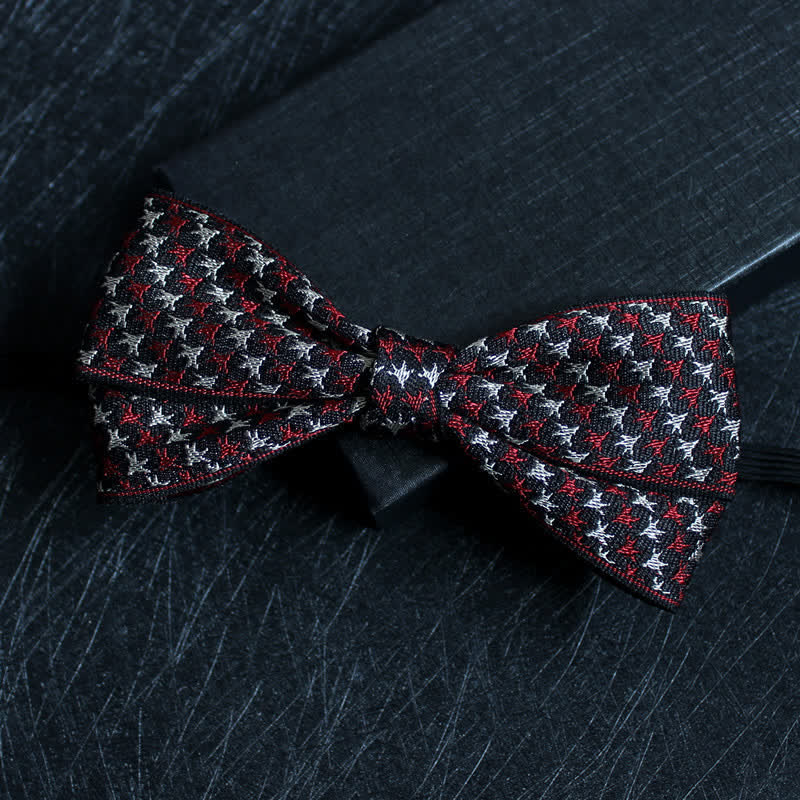 Papillon a doppio strato con motivo astratto da uomo - Stile #17 - image 18