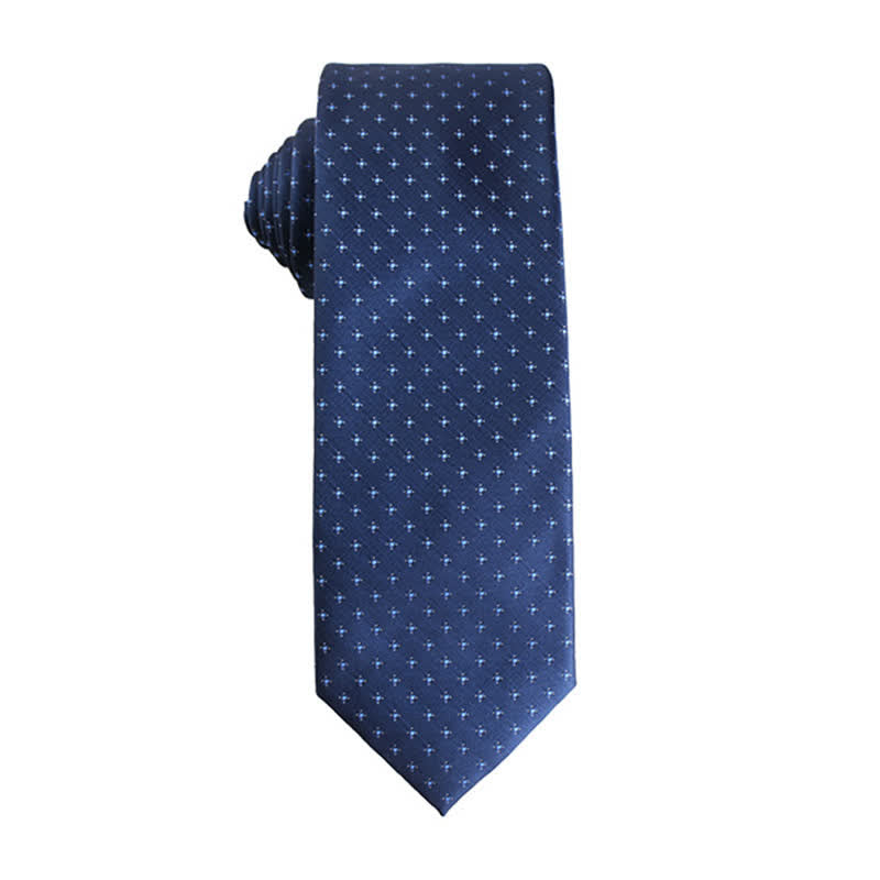Cravatta da uomo Dynamic Shade of Blue Series - Plaid - image 8