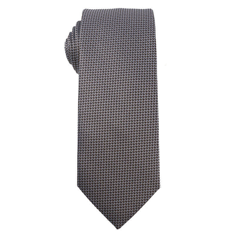 Cravatta a righe Paisley serie blu da uomo