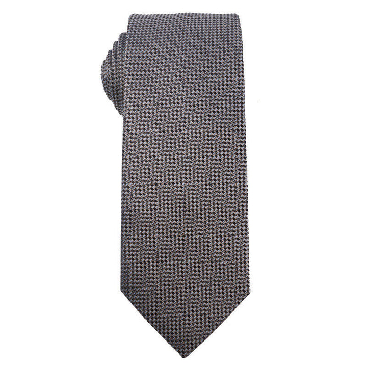 Cravatta a righe Paisley serie blu da uomo