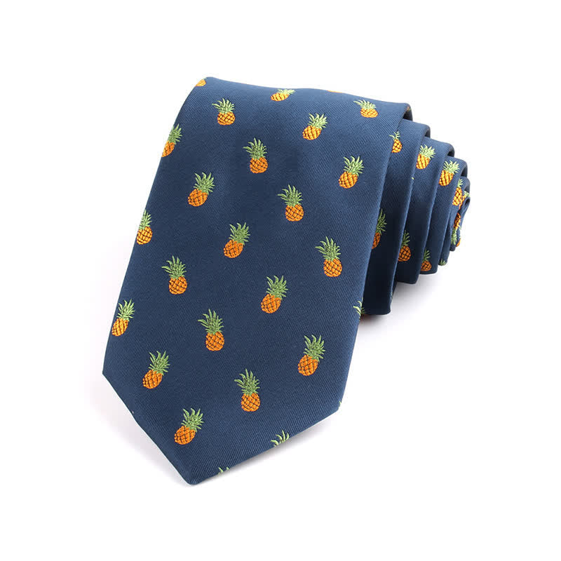 Cravatta da uomo con ananas e frutta amante della marina - Marina Militare - image 0