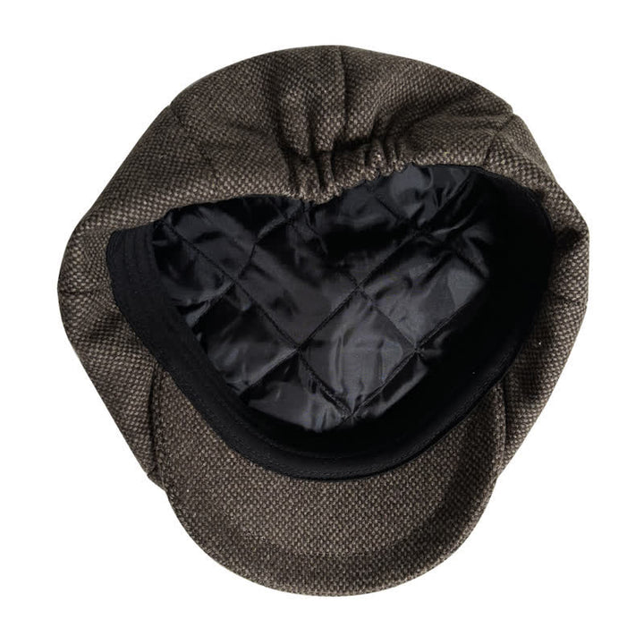 Berretto ottagonale vintage Auburn Newsboy