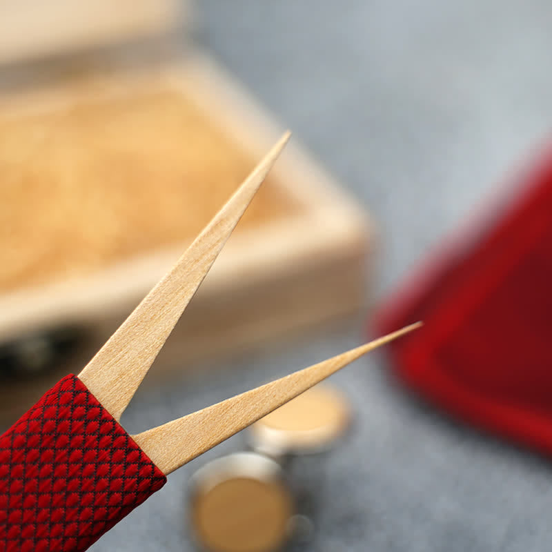 Set di 3 papillon in legno con forbici da uomo