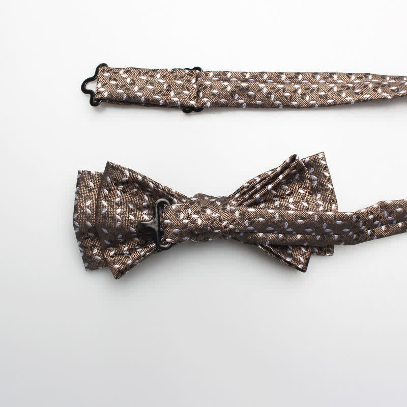 Papillon classico da uomo, formale, stampato