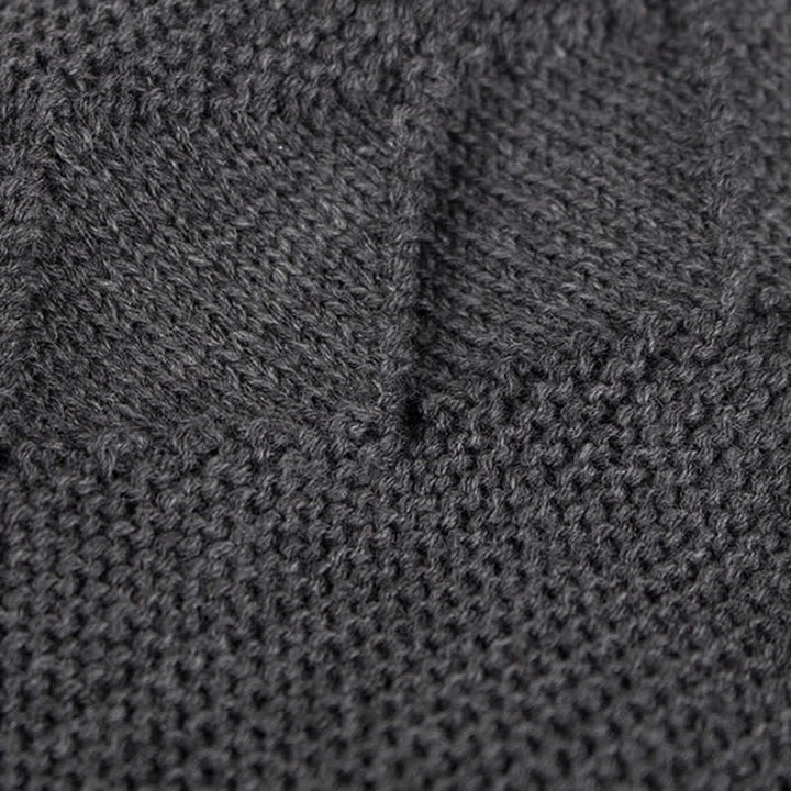 Cappello lavorato a maglia invernale casual in tinta unita
