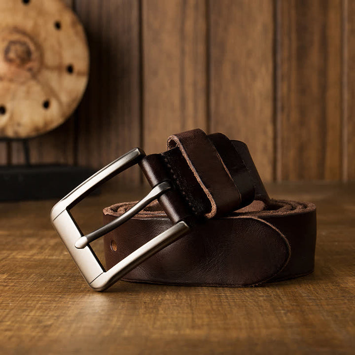 Cintura in pelle personalizzata originale da uomo