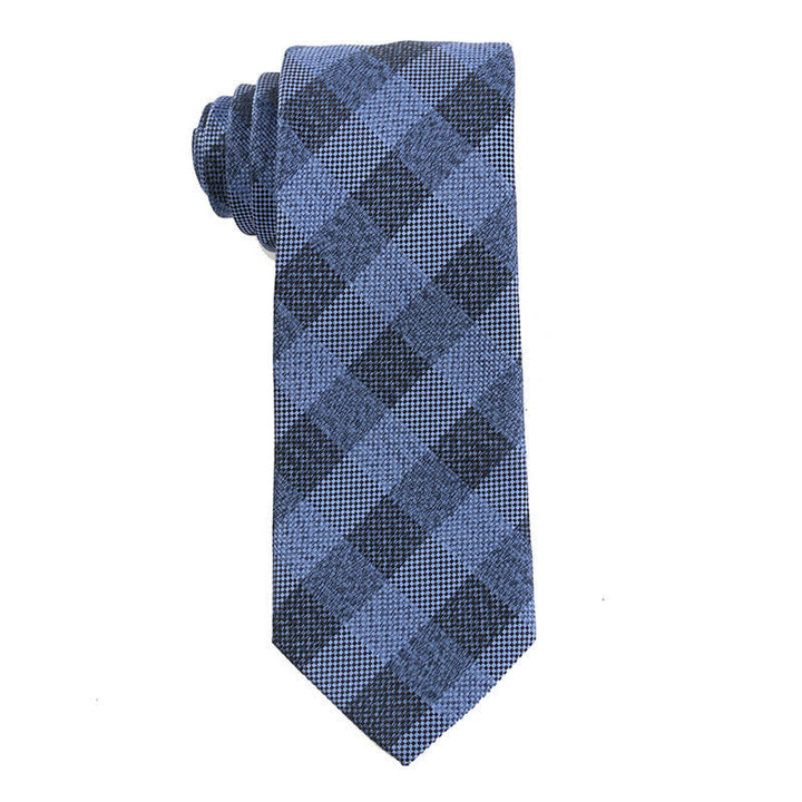 Cravatta da uomo della serie Chic Denim Blue