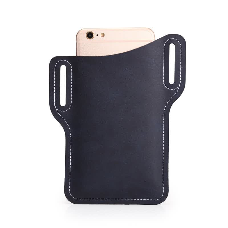 Custodia per cellulare con passante in pelle, cintura, borsa