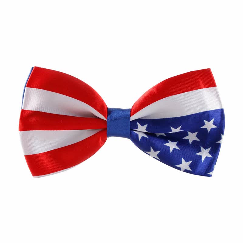 Papillon da uomo con bandiera patriottica - Bandiera - image 0