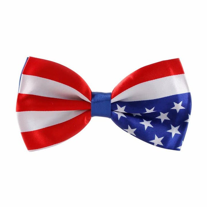 Papillon da uomo con bandiera patriottica