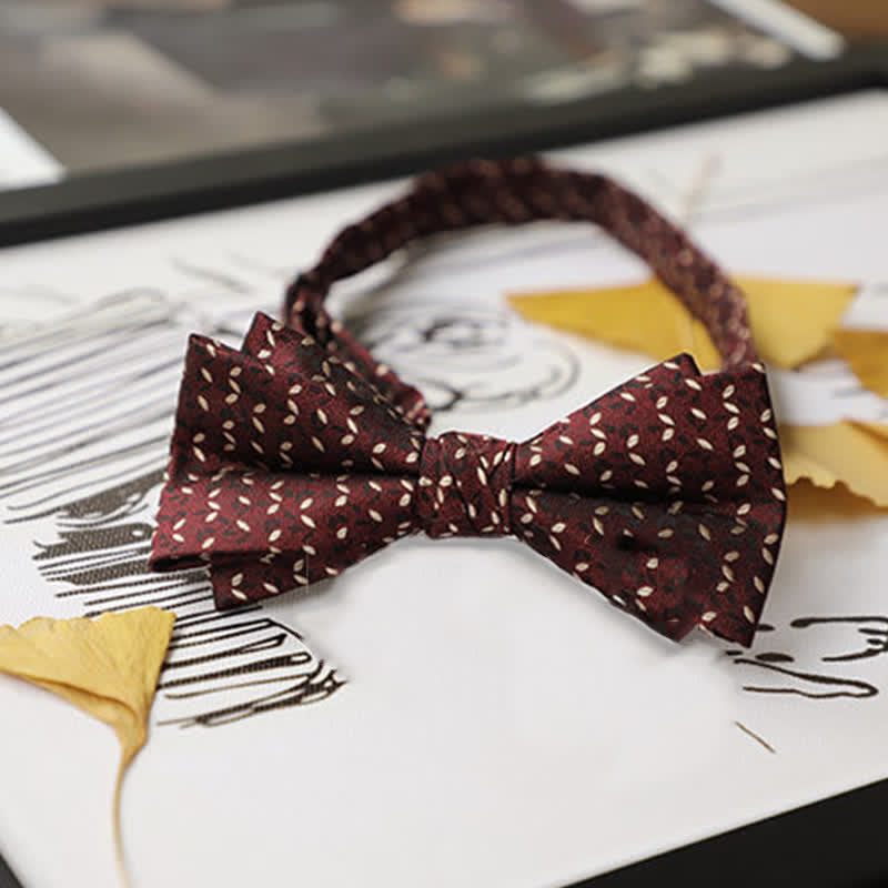 Papillon Gentleman da uomo serie Borgogna