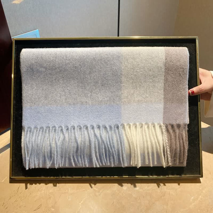 Sciarpa scozzese calda e grande in cashmere unisex di Edimburgo