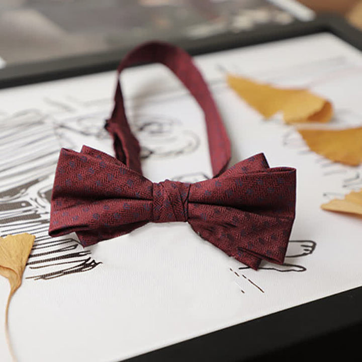 Papillon Gentleman da uomo serie Borgogna