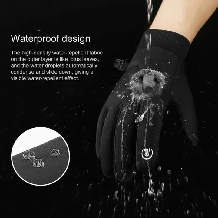 Guanti tattici elastici con touch screen per equitazione invernale