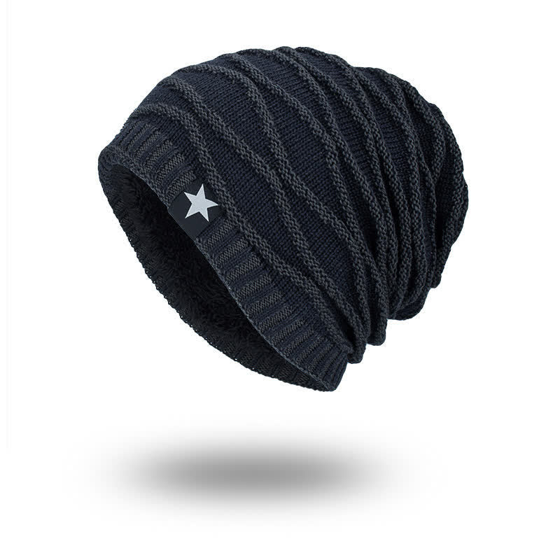 Berretto lavorato a maglia con fodera in pile a cinque stelle - Marina Militare - Misura M (22"-22 7/8") - image 10
