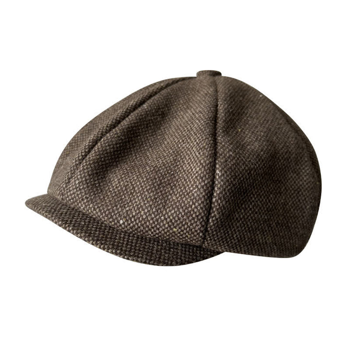 Berretto ottagonale vintage Auburn Newsboy