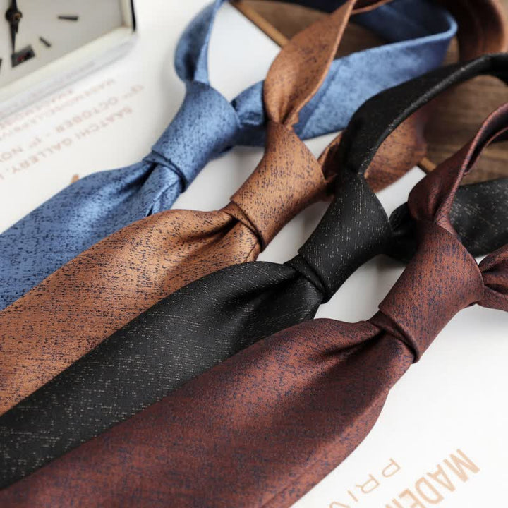 Cravatta da uomo con sistema solare color melange