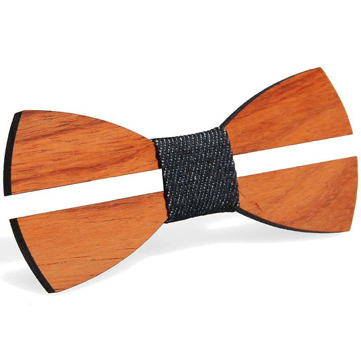 Papillon creativo e divertente in legno da uomo - Stile n. 4 - image 6