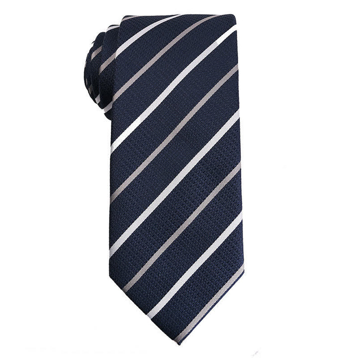 Cravatta elegante a righe da uomo