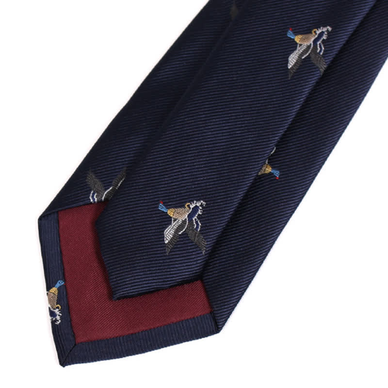 Cravatta da uomo MidnightBlue Flying Ducks