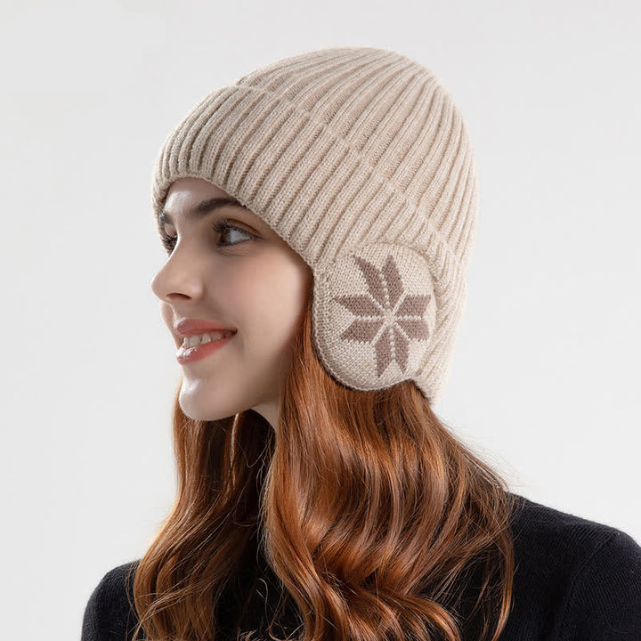Cappello invernale unisex caldo e spesso lavorato a maglia