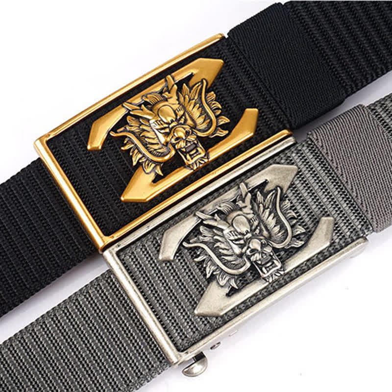 Cintura in nylon con lettera Z Mighty Dragon da uomo