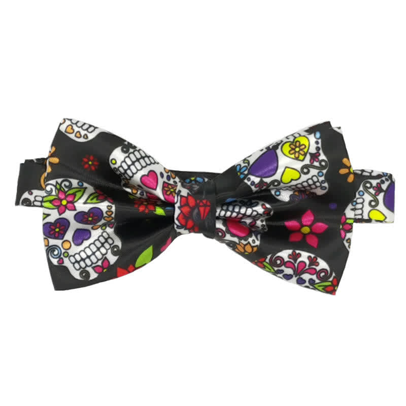 Papillon da uomo con teschio macchiato di sangue per Halloween - Stile n. 3 - image 3
