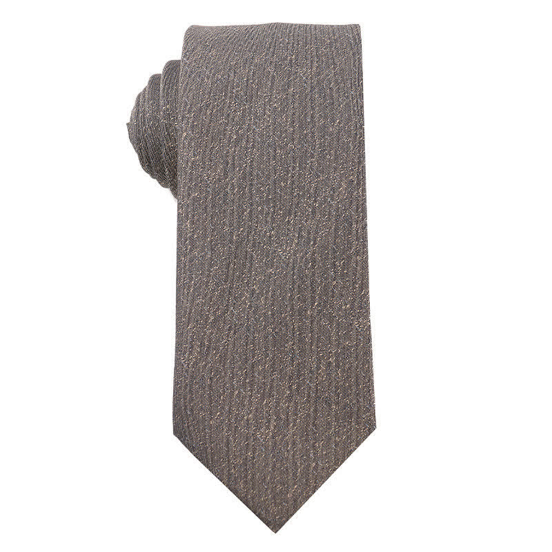 Cravatta da uomo British Khaki Champagne Series