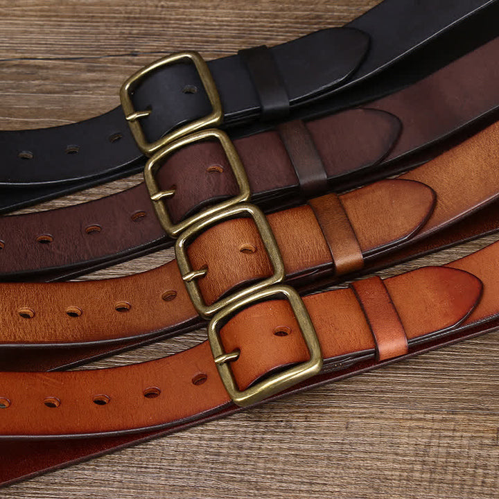 Giacca casual da uomo con cintura in morbida pelle di mucca