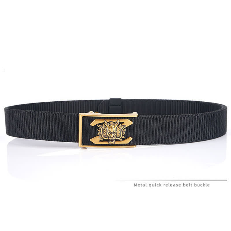 Cintura in nylon con lettera Z Mighty Dragon da uomo