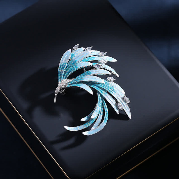 Spilla da donna Palace Phoenix Gradient Color - Blu e argento - image 4