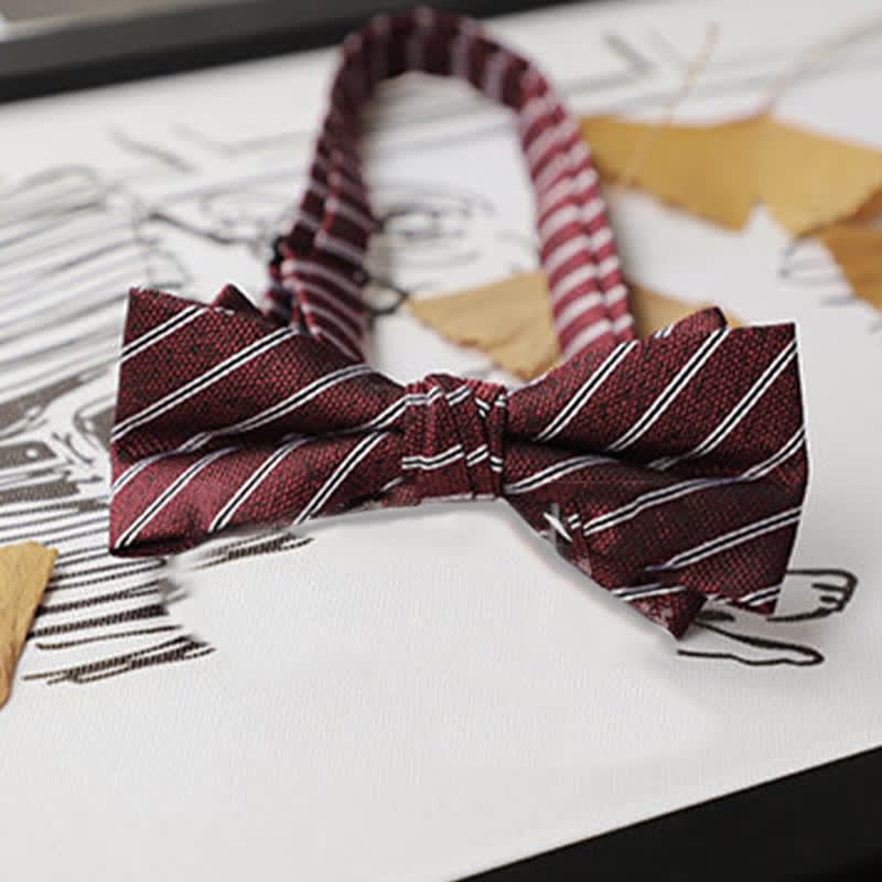 Papillon Gentleman da uomo serie Borgogna