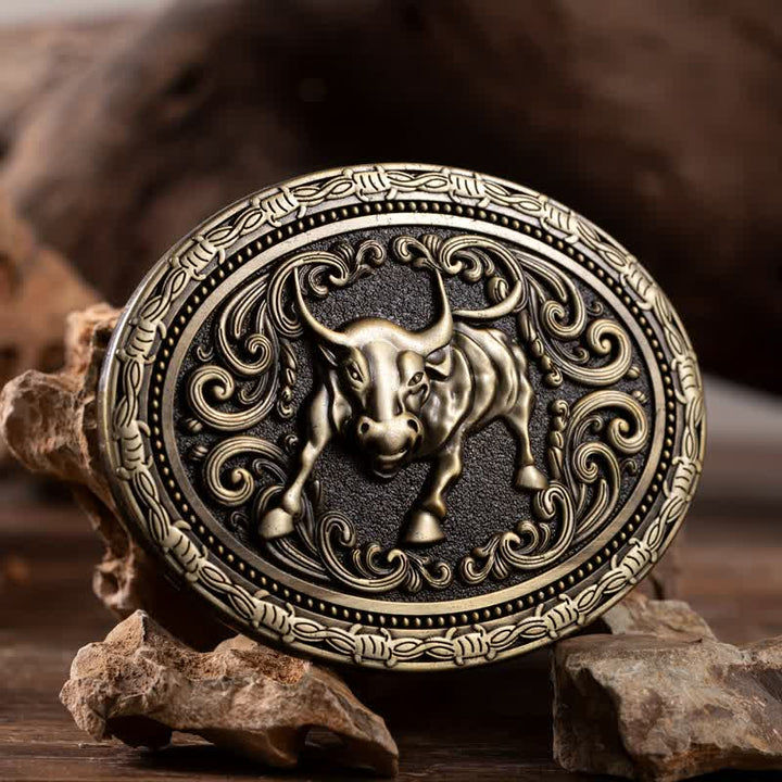 Cintura in pelle con fibbia da torero da cowboy fai da te da uomo