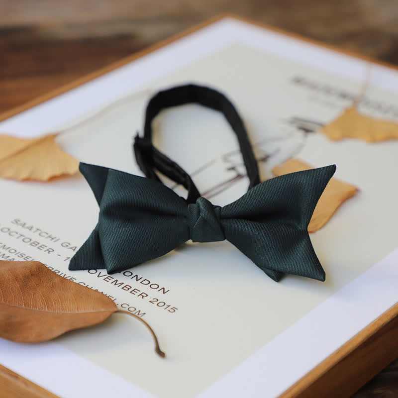 Papillon da uomo con personalità stile stretto - Verde scuro - image 11