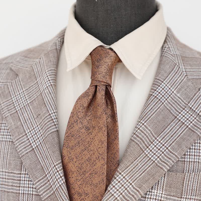 Cravatta da uomo con sistema solare color melange