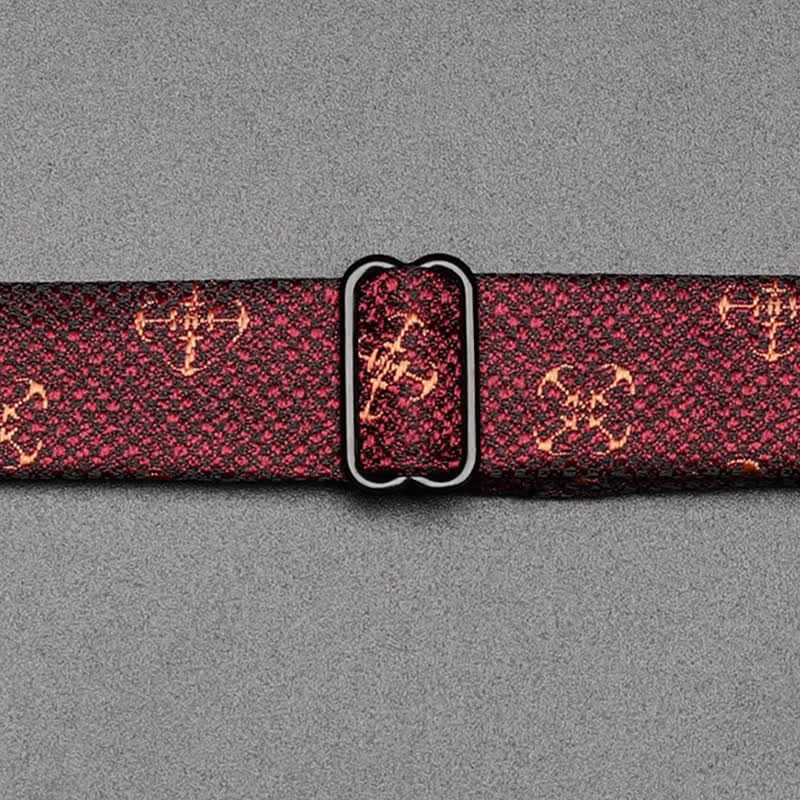 Papillon casual da uomo bordeaux Voyager Rudder