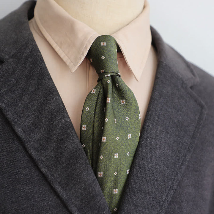 Cravatta classica elegante floreale da uomo