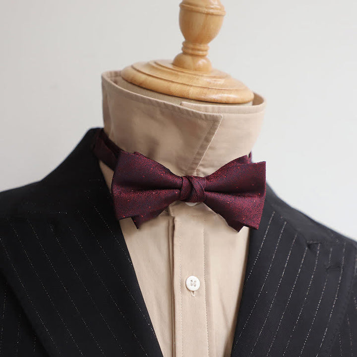 Papillon Gentleman da uomo serie Borgogna - Stile n. 10 - image 20