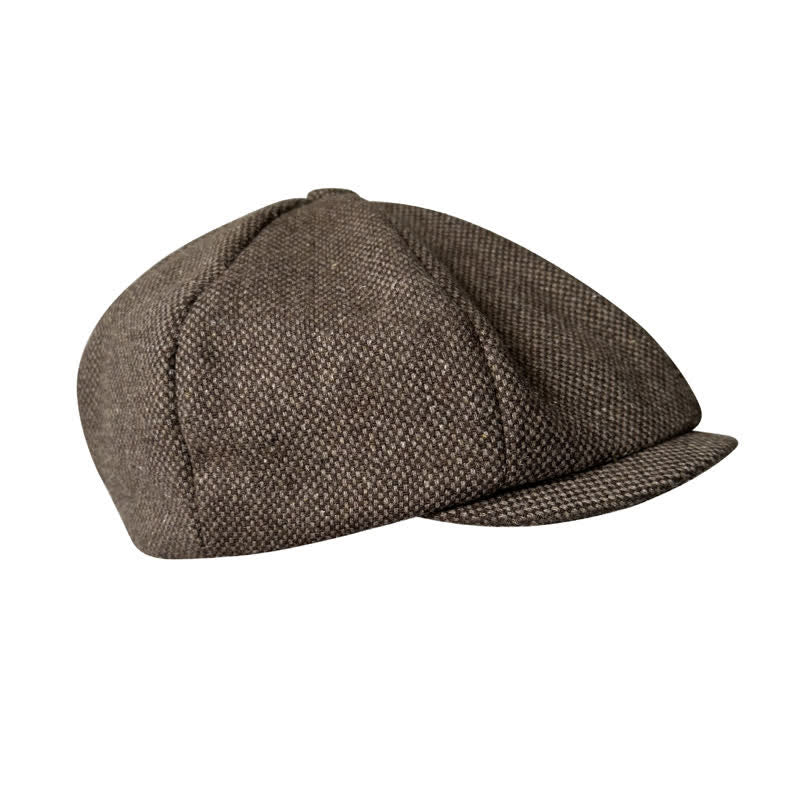 Berretto ottagonale vintage Auburn Newsboy