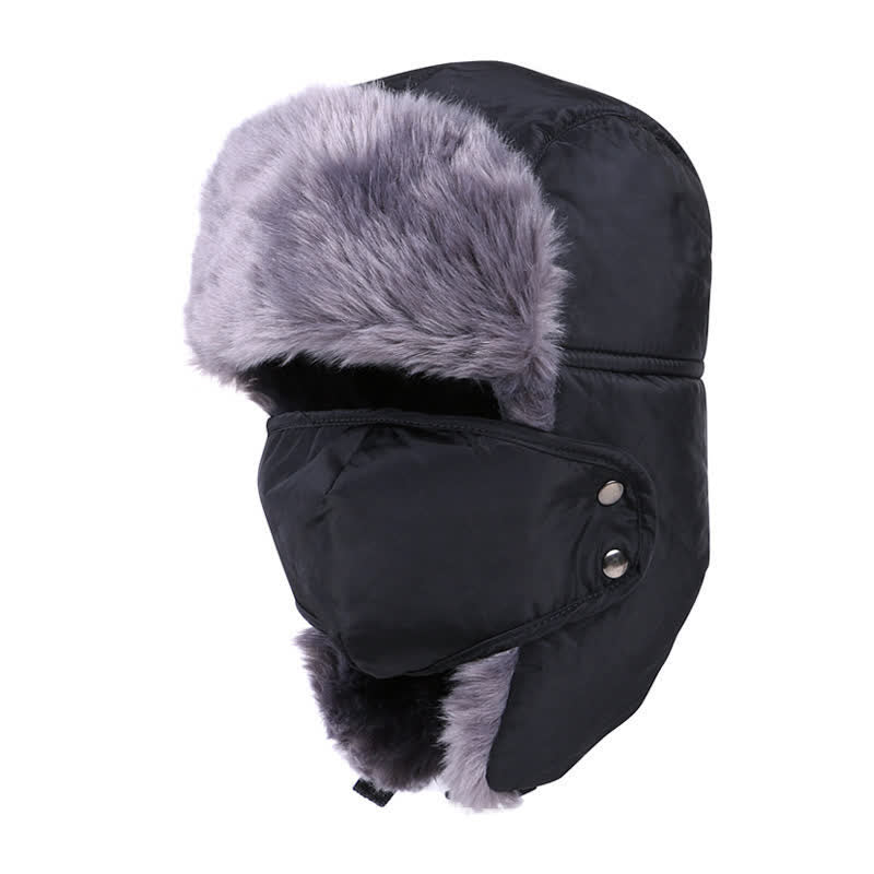 2 pezzi Set di cappelli da cacciatore con maschera da arrampicata in montagna