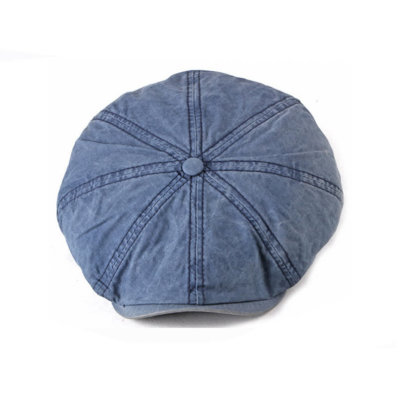 Berretto casual in cotone invecchiato lavato - image 12