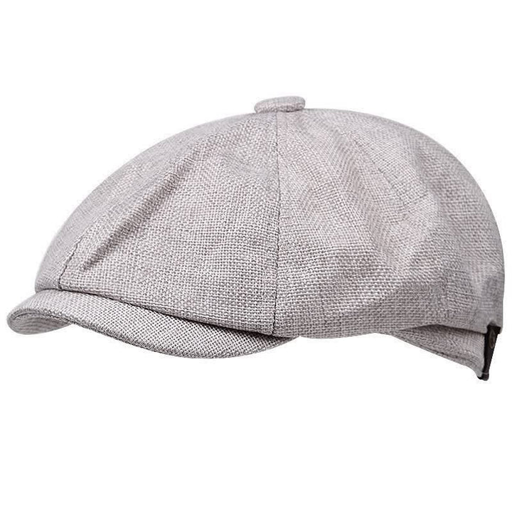 Berretto ottagonale da giornalaio britannico per il tempo libero - Bianco - M (22"-22 7/8") - image 3