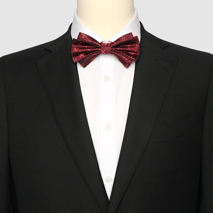 Papillon casual da uomo bordeaux Voyager Rudder