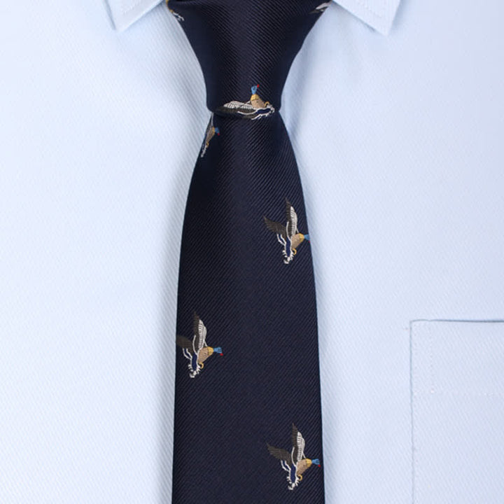 Cravatta da uomo MidnightBlue Flying Ducks