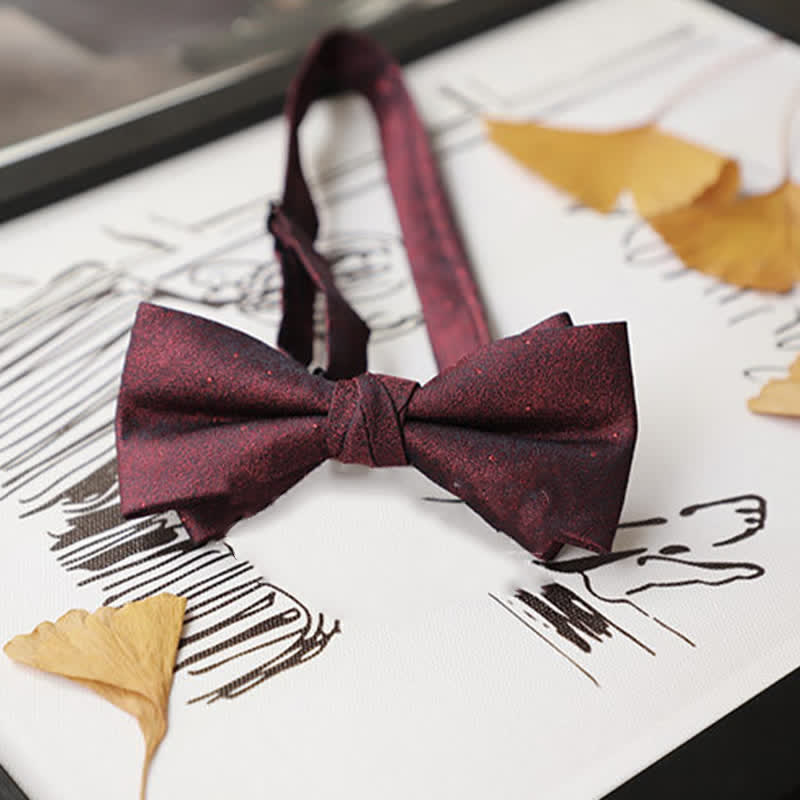 Papillon Gentleman da uomo serie Borgogna