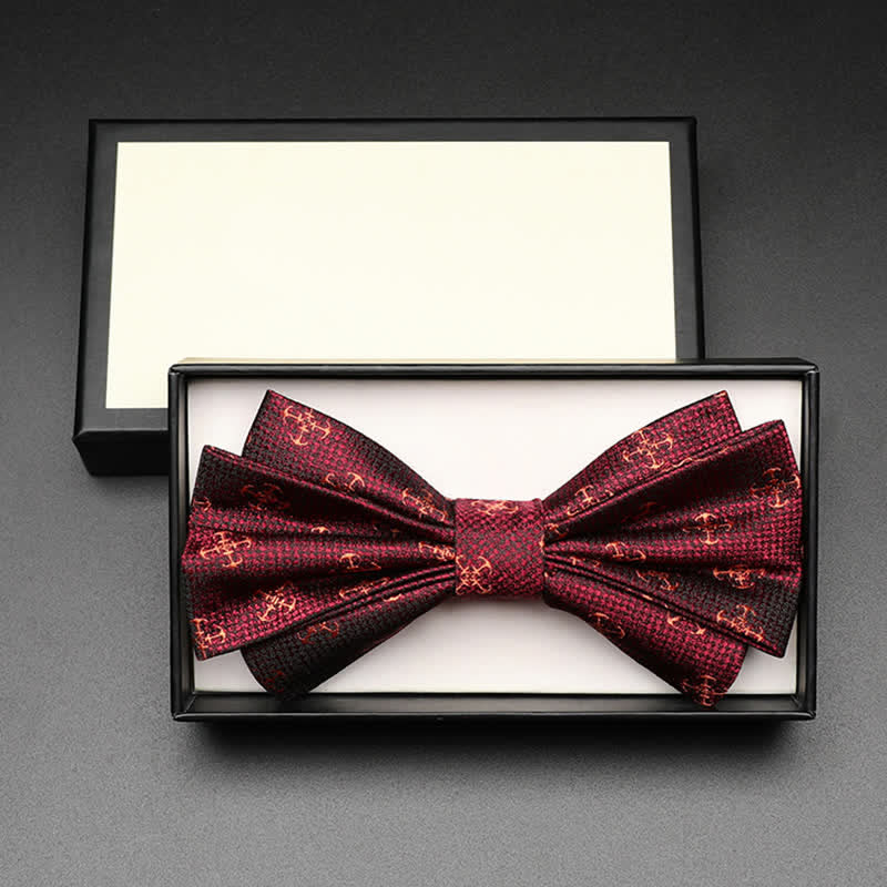 Papillon casual da uomo bordeaux Voyager Rudder