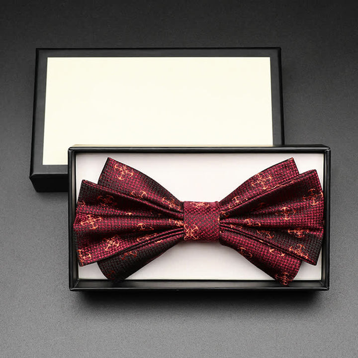 Papillon casual da uomo bordeaux Voyager Rudder